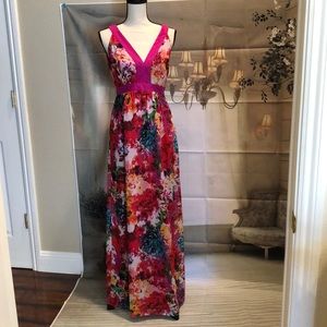 Floor length summer dress